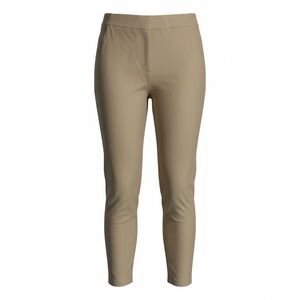 Simply Vera Vera Wang Cropped Ponte Ankle Pants in Tan